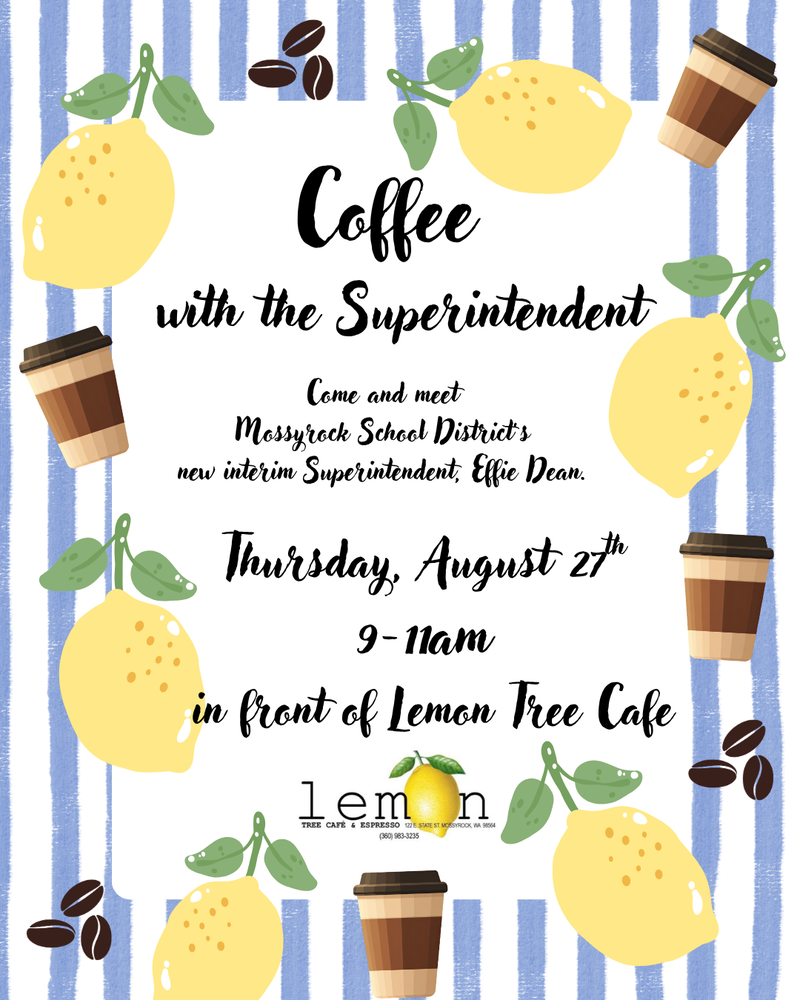 Coffee with the Superintendent