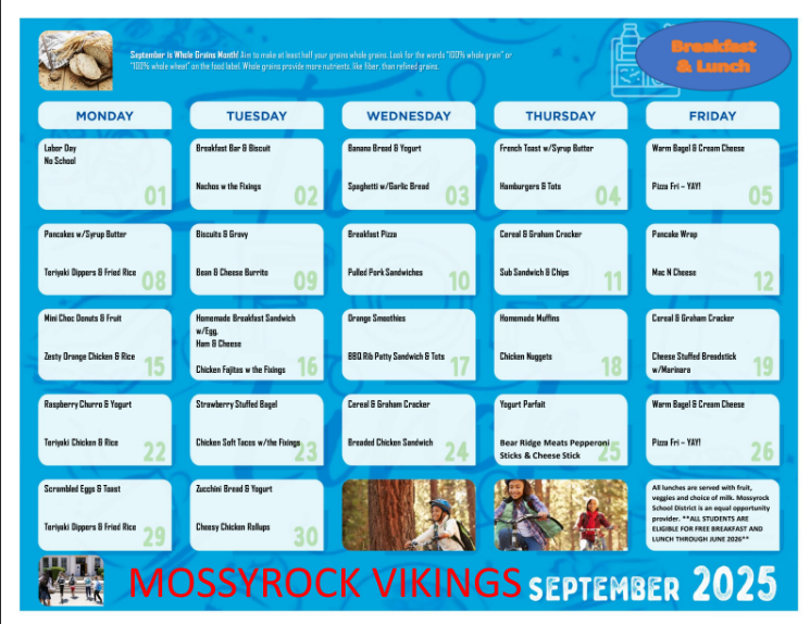 September menu