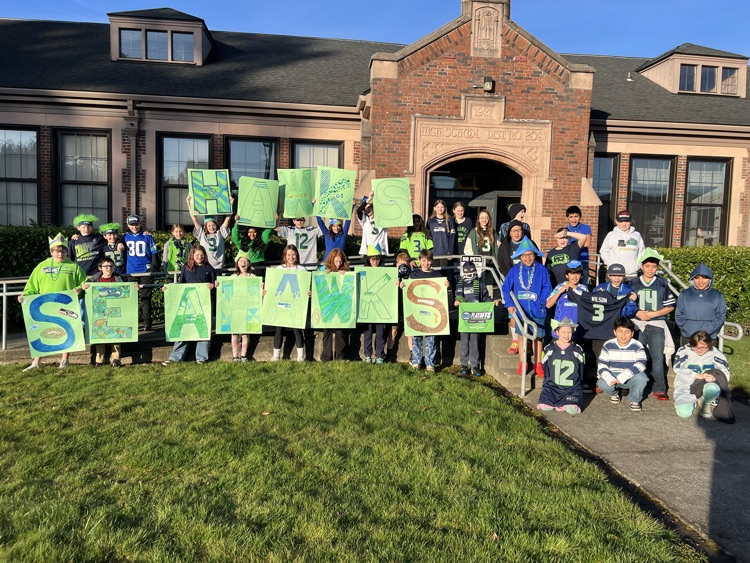 sixth grade Seahawk pride