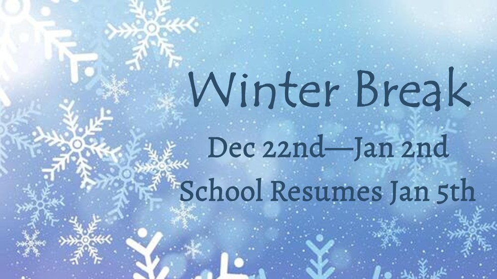 Winter Break 12.22-1.2