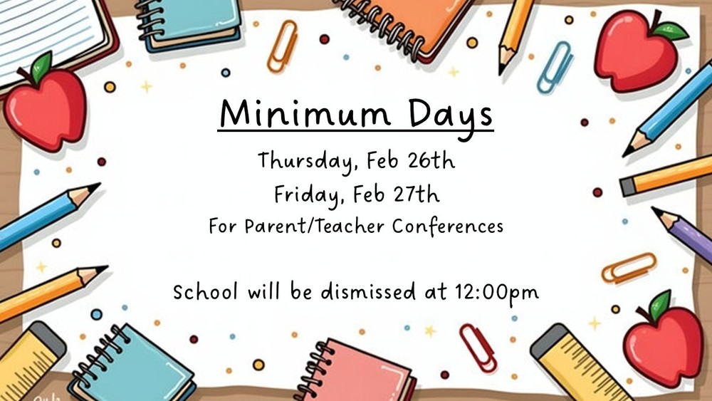 Minimum Days 2/26 and 2/27