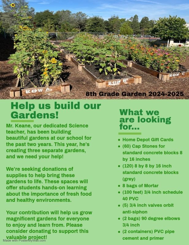 Garden Donations Needed