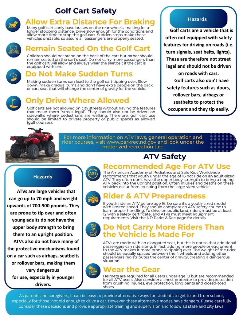 Golf Cart and ATV Safety