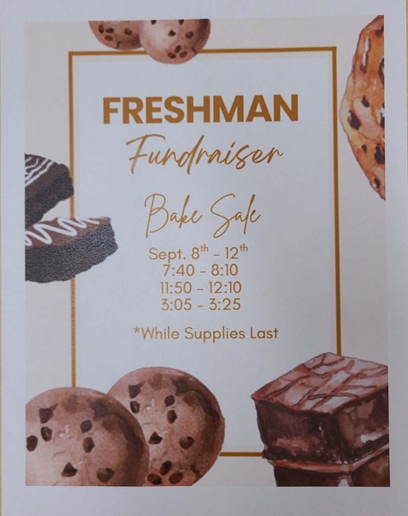 bake sale flyer