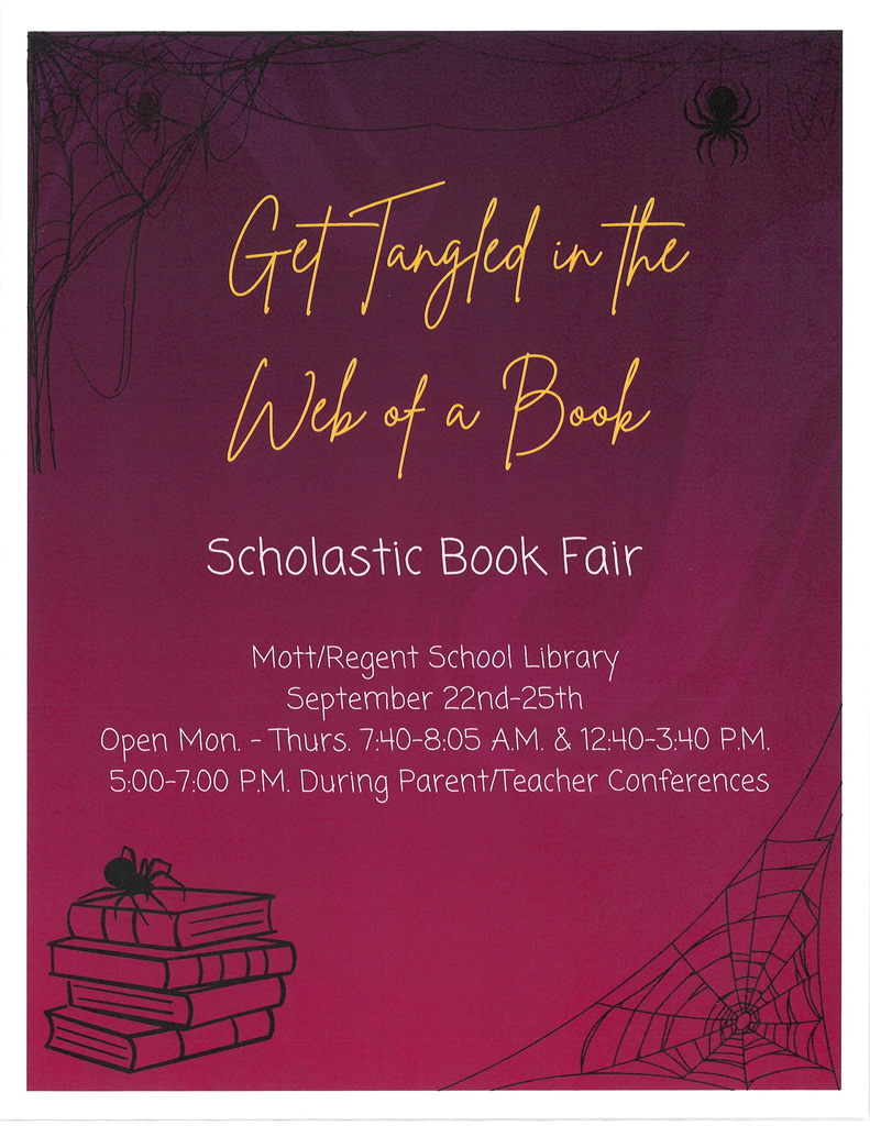 Library Book Fair Flyer