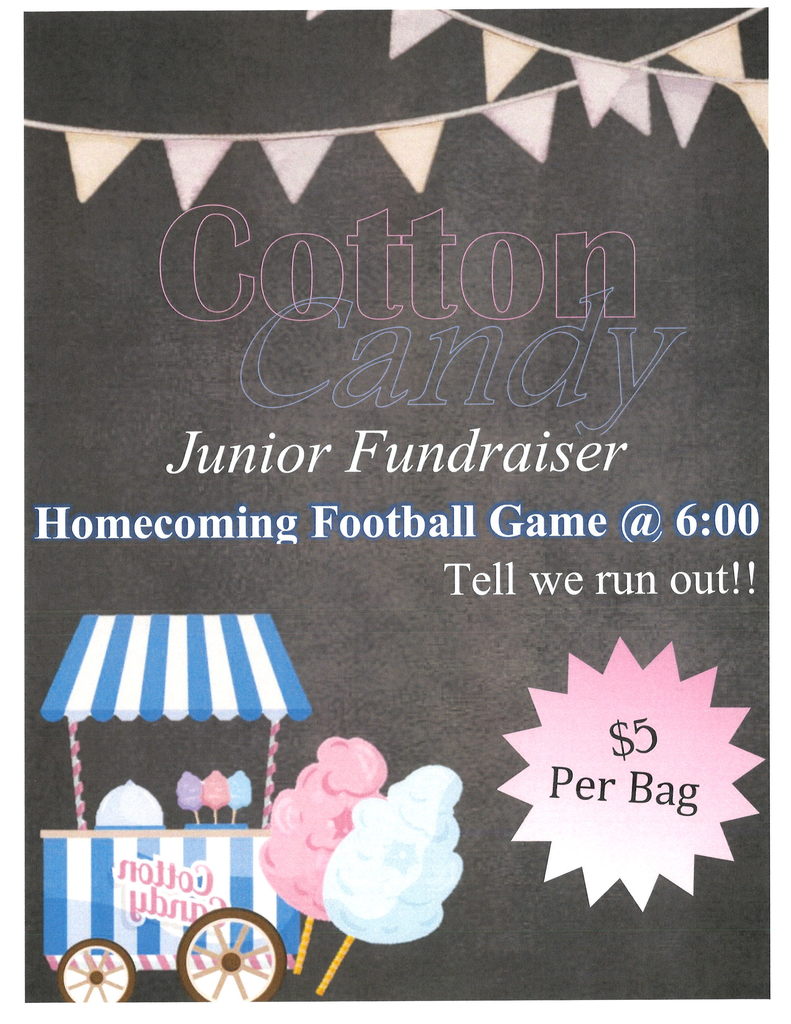 Junior Class cotton candy