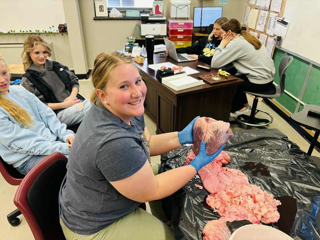 Mrs. D is in her happy place.