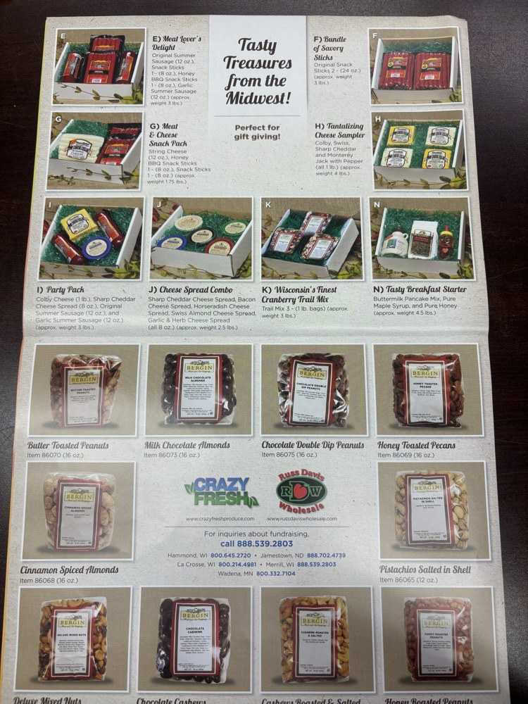 Meat Cheese Nuts Order Form 