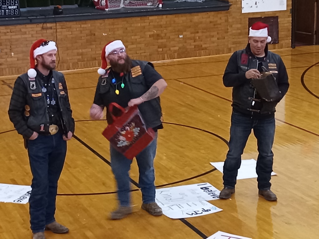 Thanks to the Road Rangers for sharing candy with our elementary students!