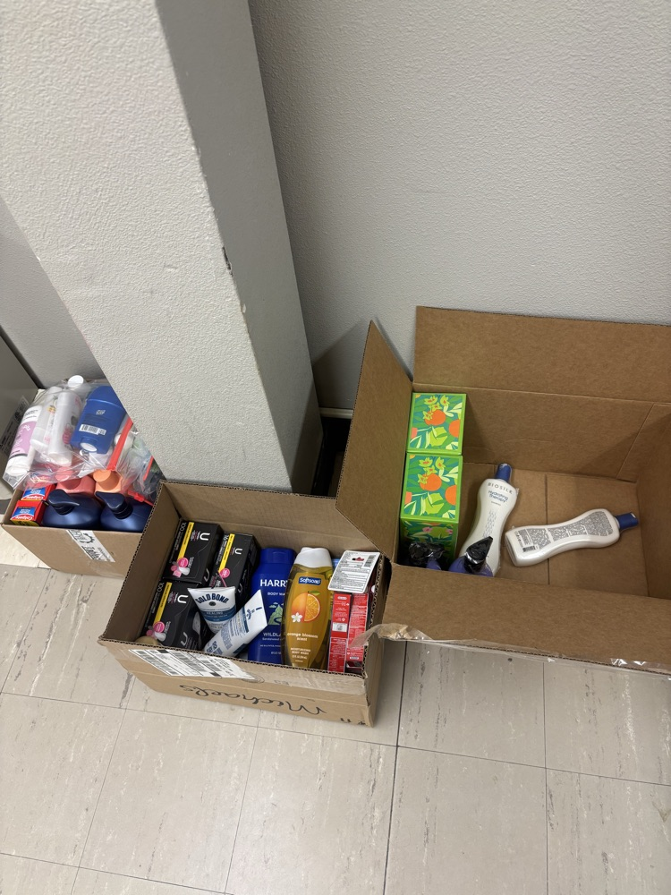 donation items received already 