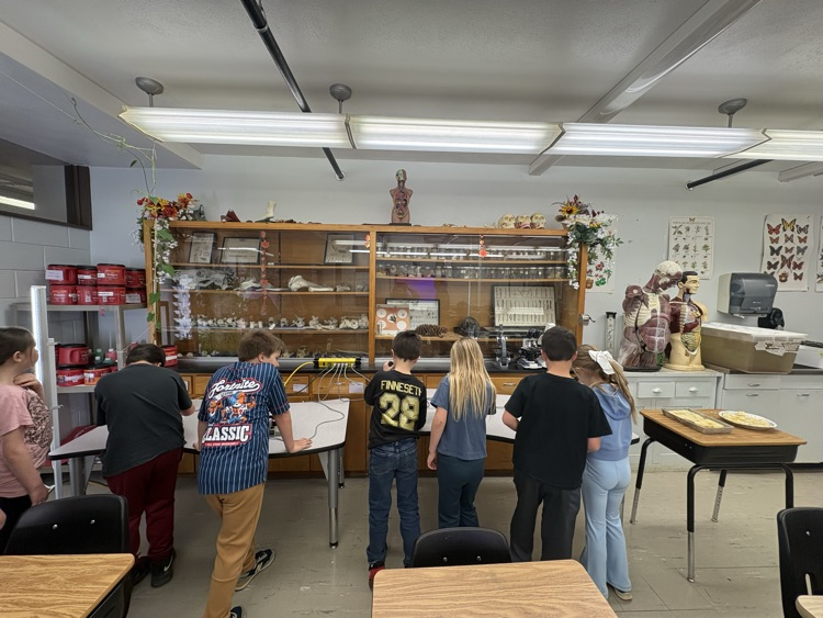 3rd Grade class had the opportunity to visit the Science Lab. Thanks, Mr. Alido! 🌱🔬