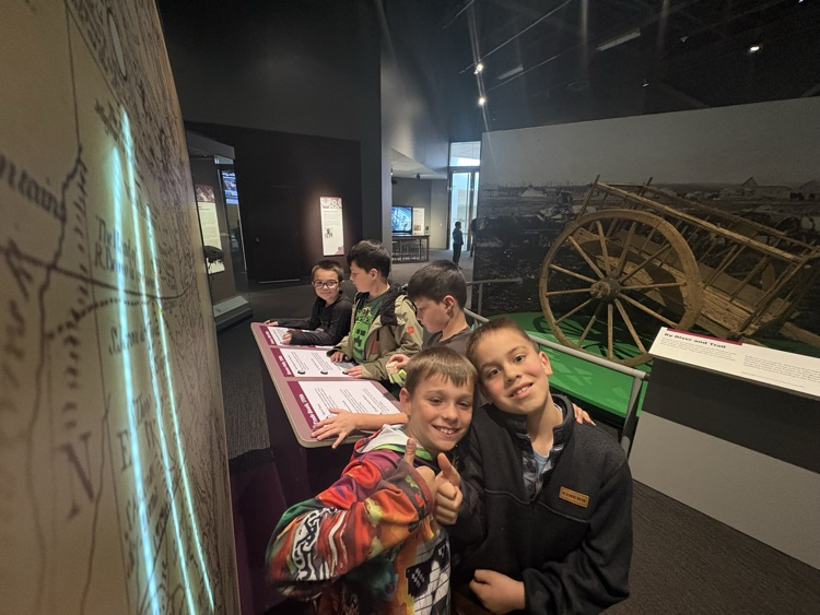 More photos from the 3rd Graders’ Field Trip at the Heritage Center 😄