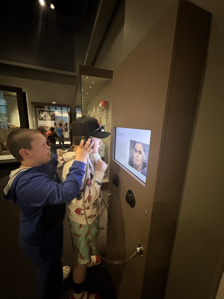 More photos from the 3rd Graders’ Field Trip at the Heritage Center 😄