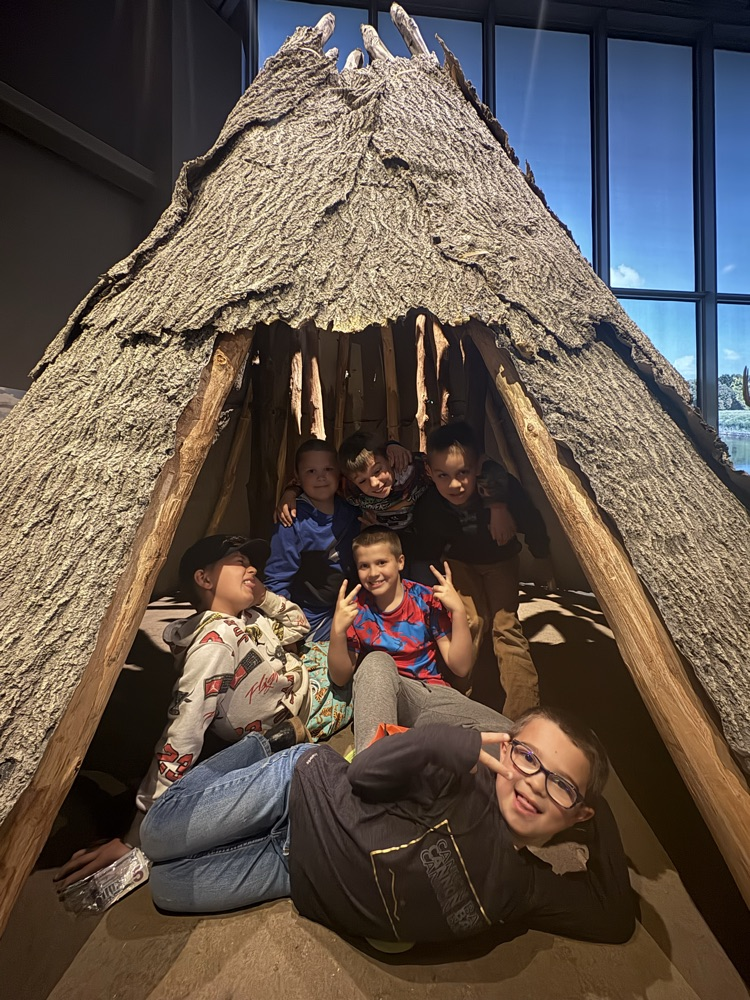 More photos from the 3rd Graders’ Field Trip at the Heritage Center 😄