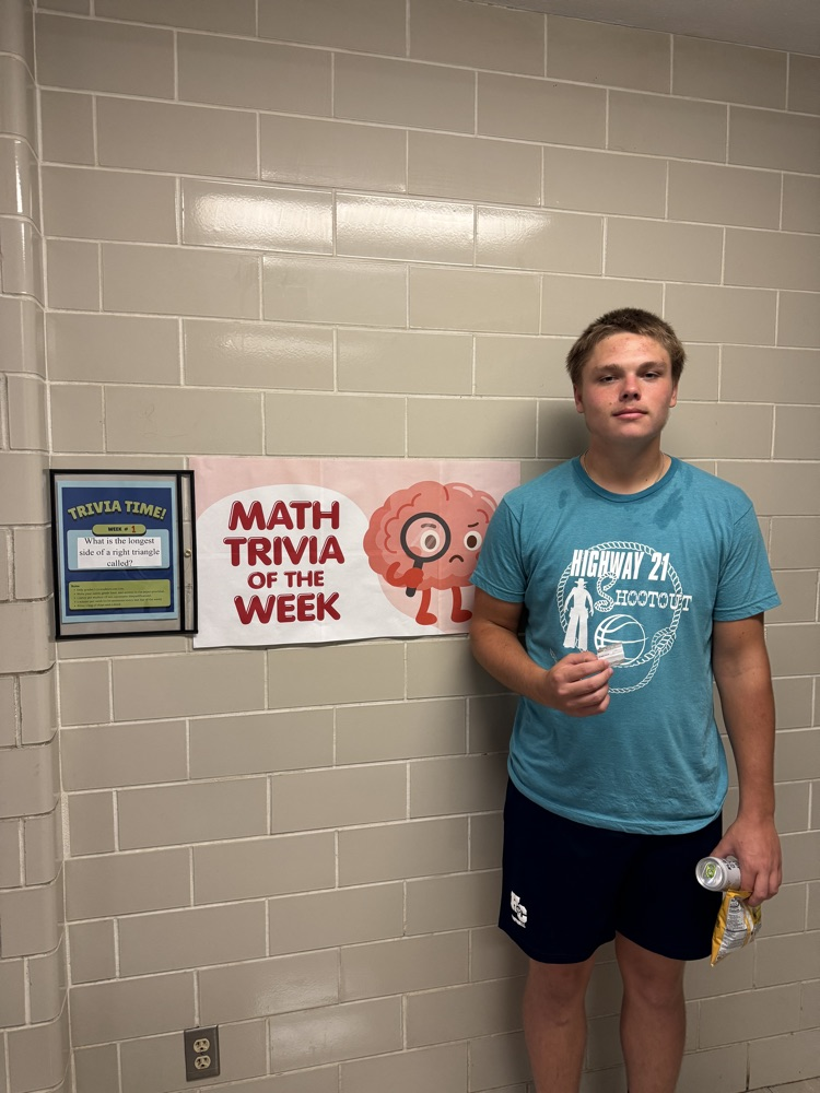 “Week #1 Winner — Math Trivia of the Week!” 🏆