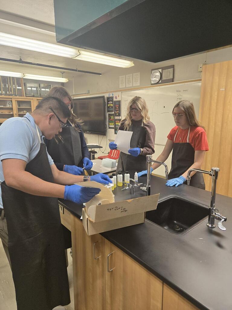 fixing the lab mistake