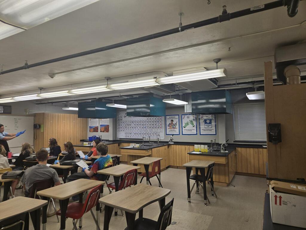 full classroom view
