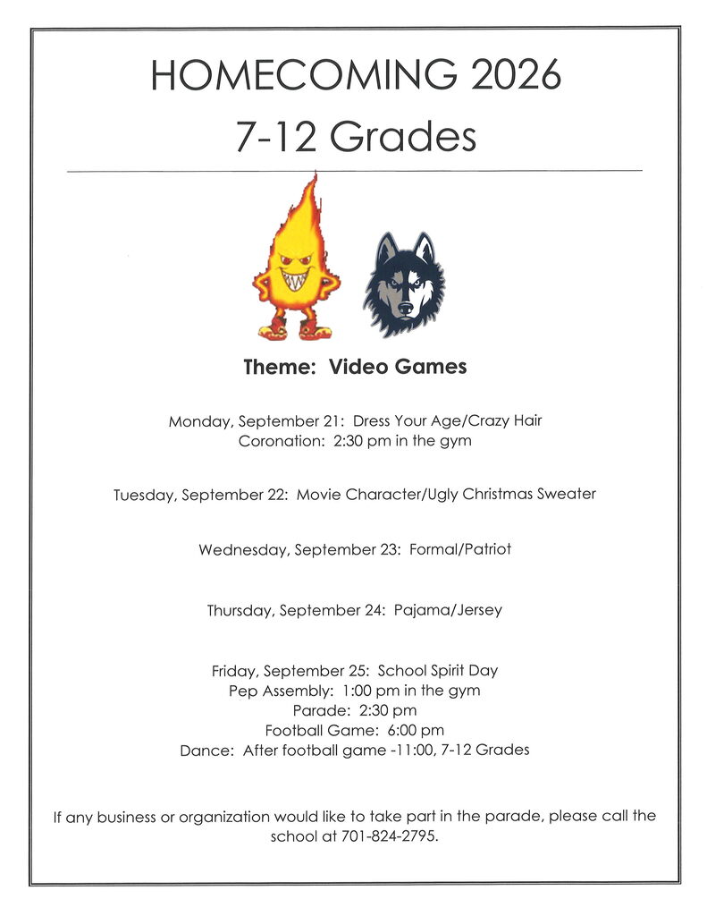 Homecoming Dress Up Days & Activities for 7-12