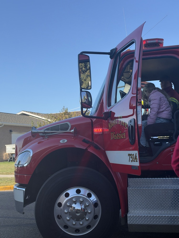 A BIG thank you to the Mott-Regent Fire Department! 🚒🔥❤️ Our 3rd graders had SO much fun learning, exploring, and getting a closer look at what our amazing firefighters do! 👩🚒👨🚒