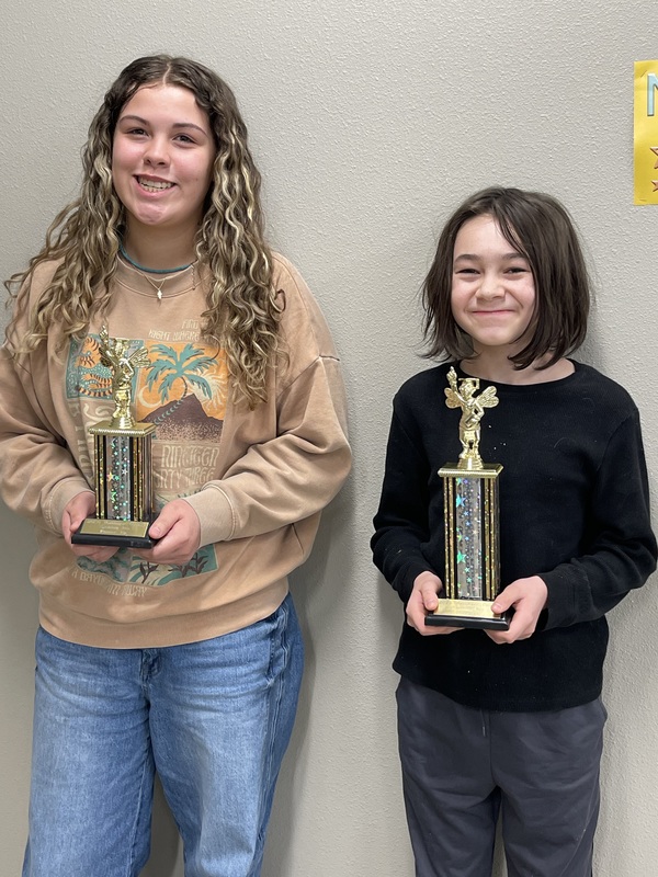 Hettinger County Spelling Bee Winners