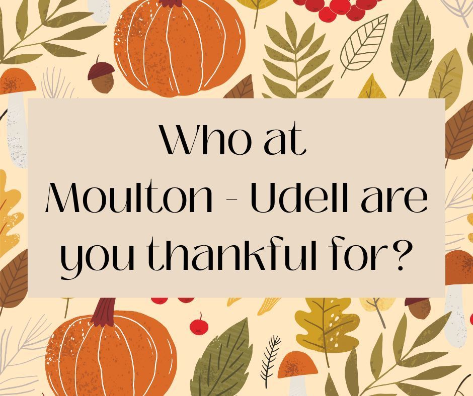 Who at Moulton-Udell are you thankful for?