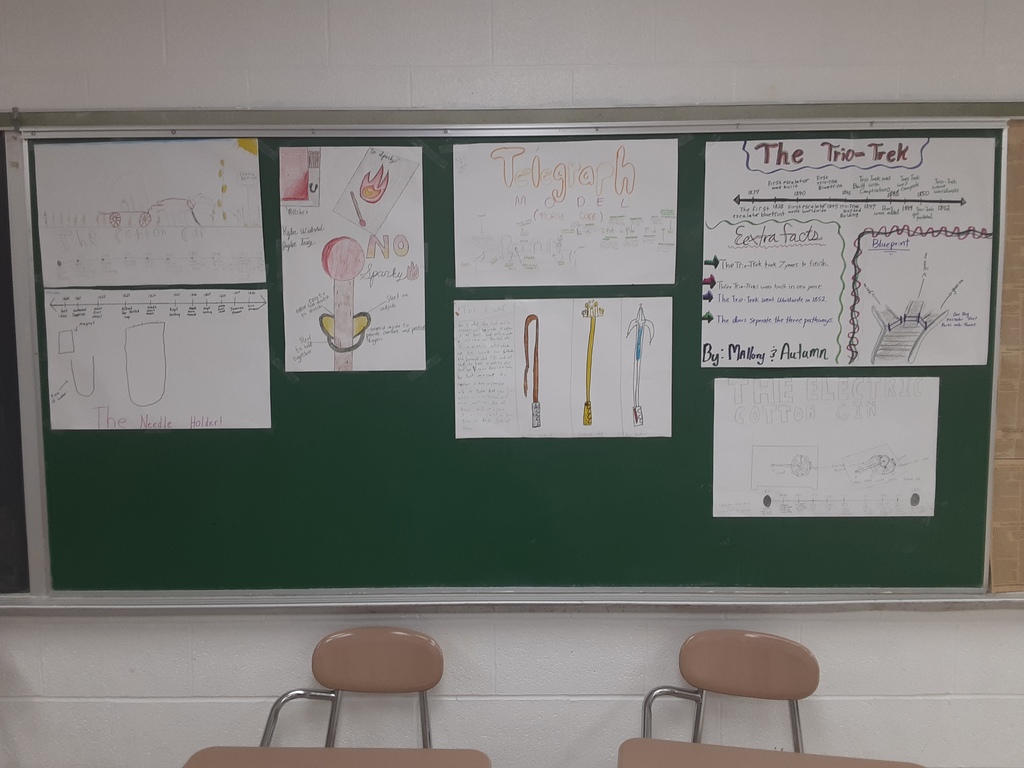 Recent 8th Grade American History Project