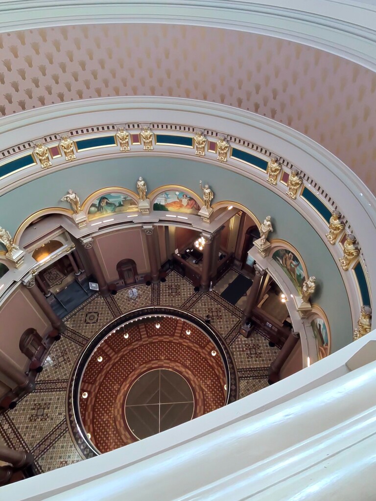 View from the Whispering Gallery in the dome.