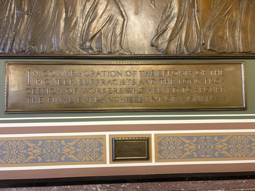 Nellie Walker was a famous sculptor from Moulton!