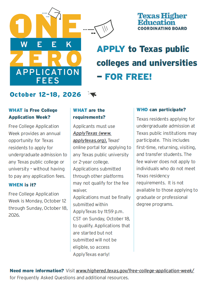 Free Application Week