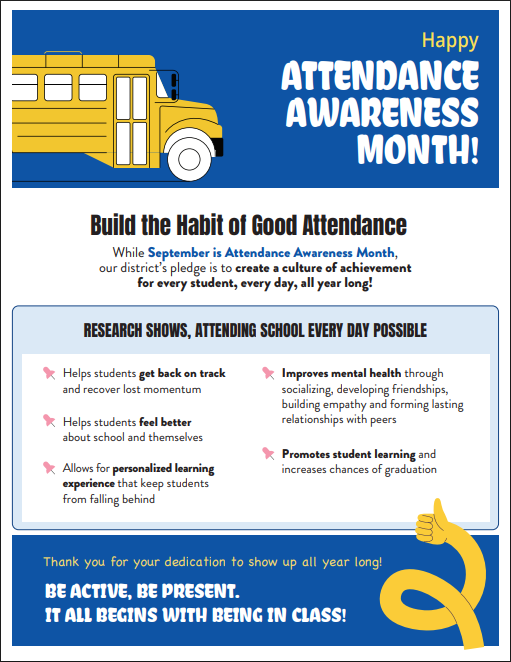 Attendance Awareness Month