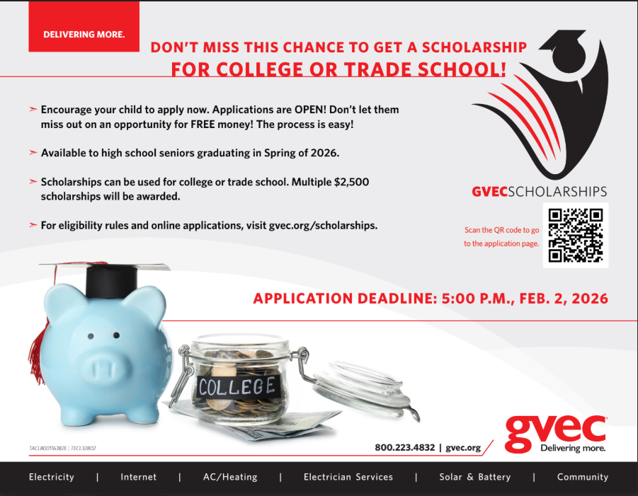 Seniors - GVEC Scholarship