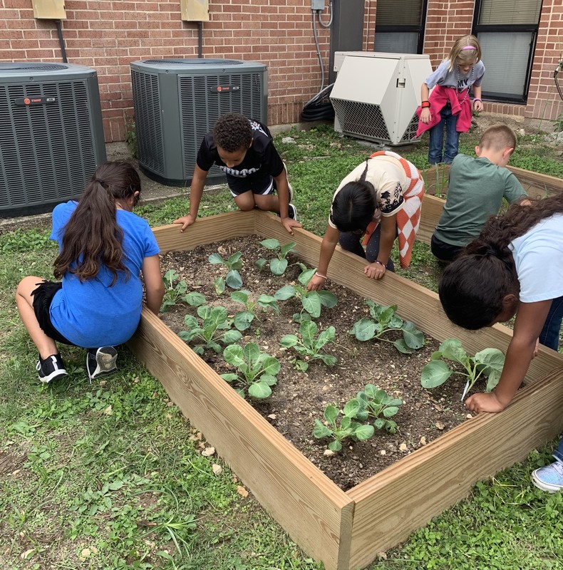 Planting Day Moulton Elementary School