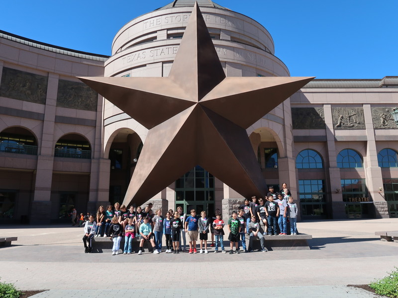 Austin Visit Moulton Elementary School
