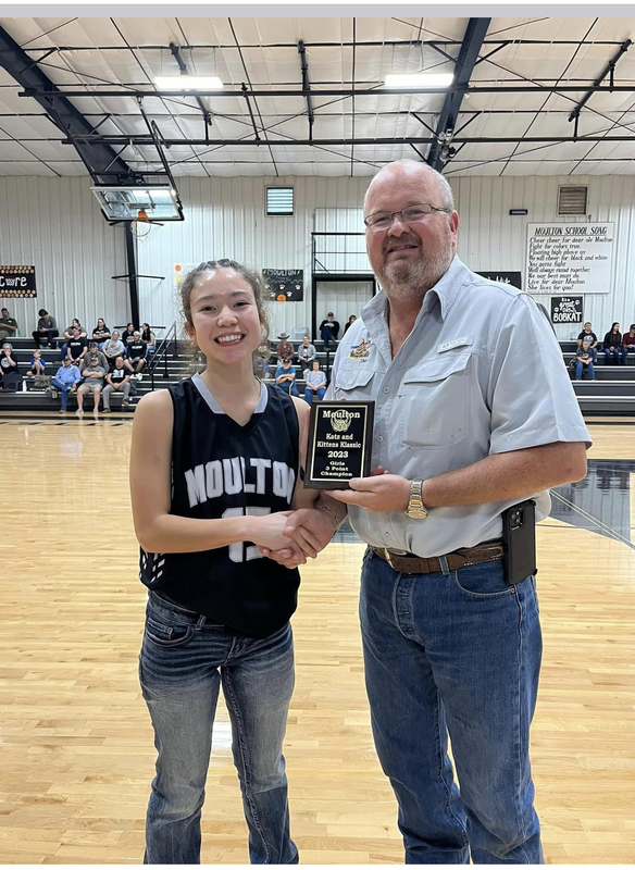 Katz and Kittens Individual Awards Moulton High School