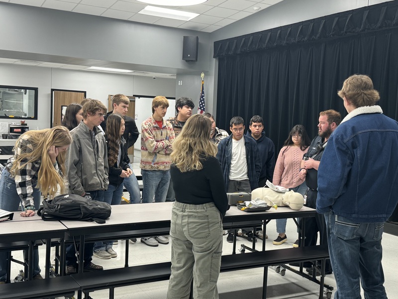 Senior CPR Training Moulton High School