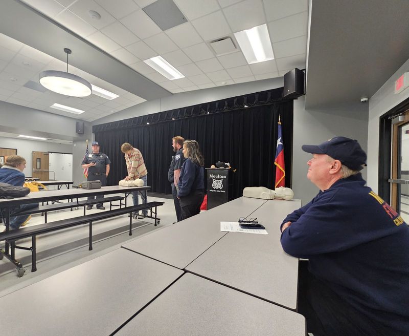 Senior CPR Training Moulton High School