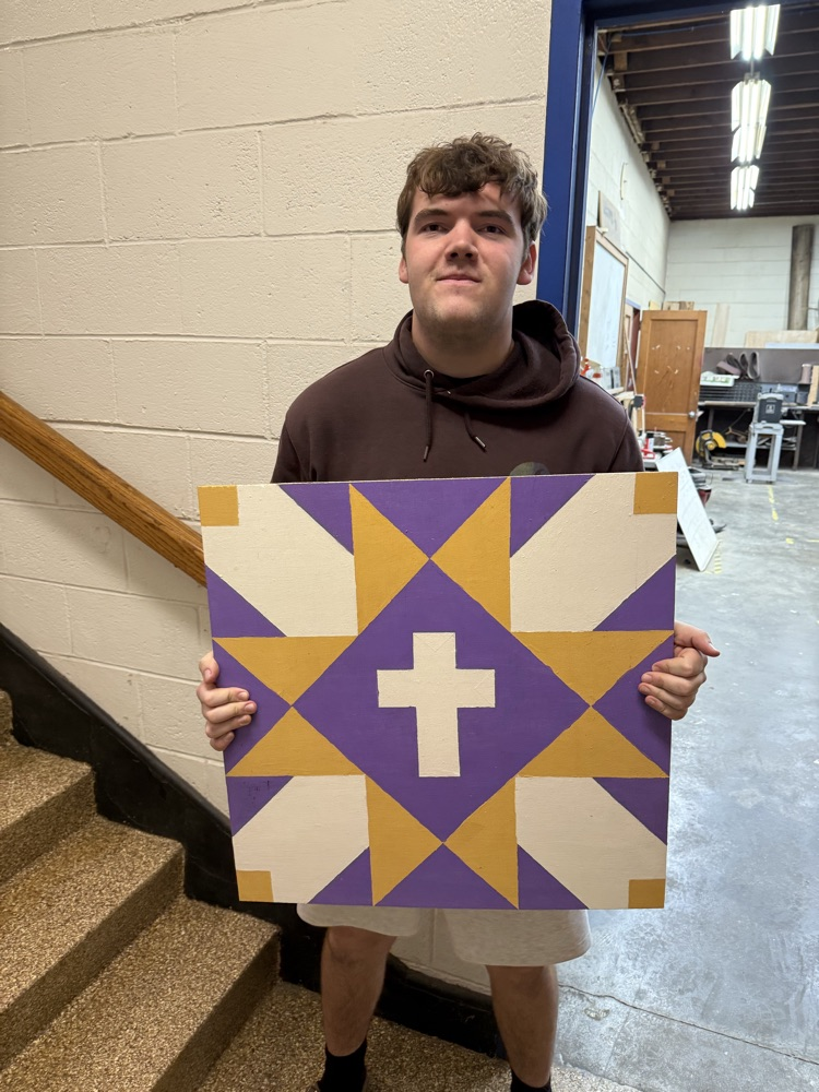 Calvin’s Barn Quilt.