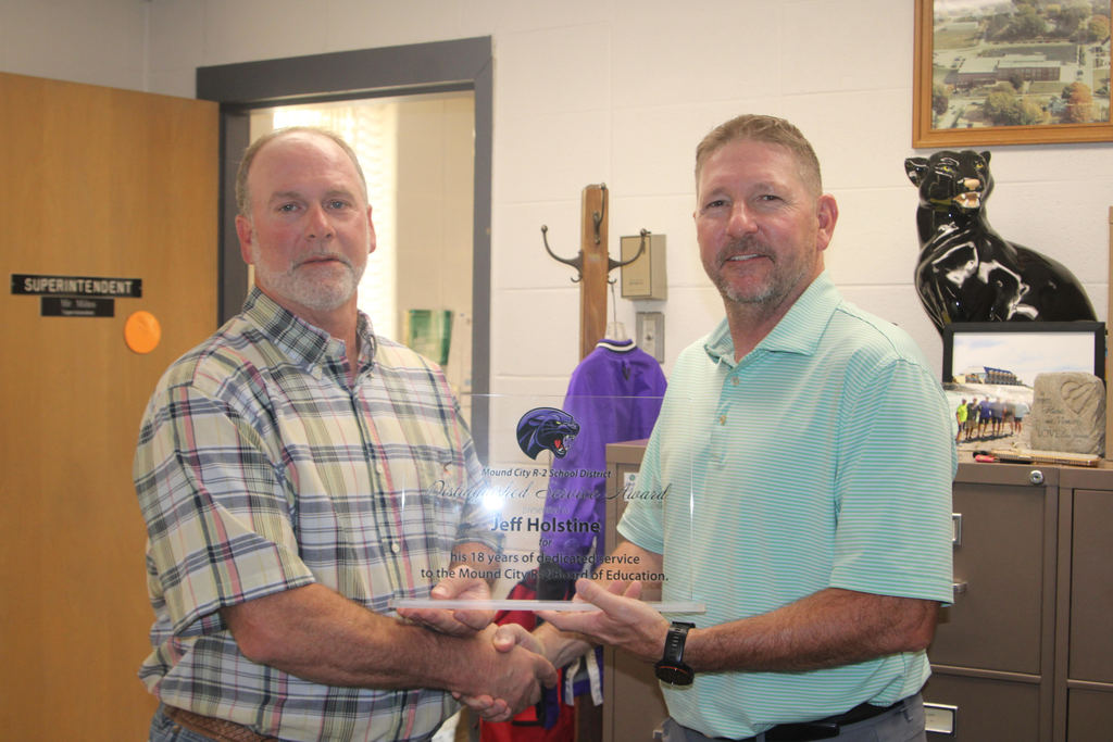 Jeff Holstine serving 18 years on School Board