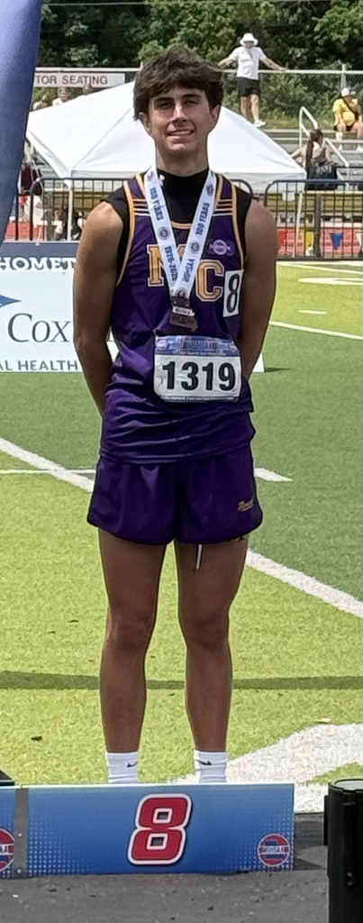 8th fastest Boy in the State @ Class 1!