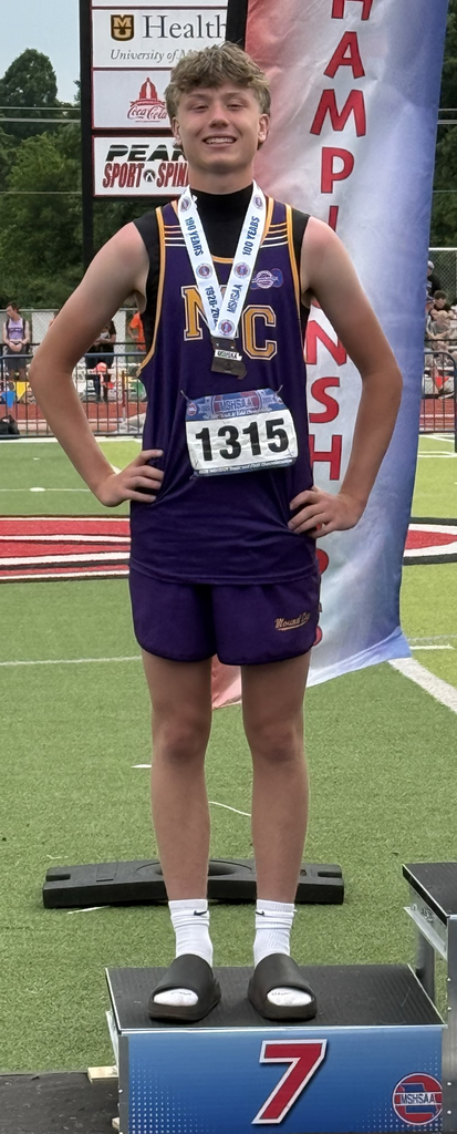 7th Place Class 1 Boys High Jump!