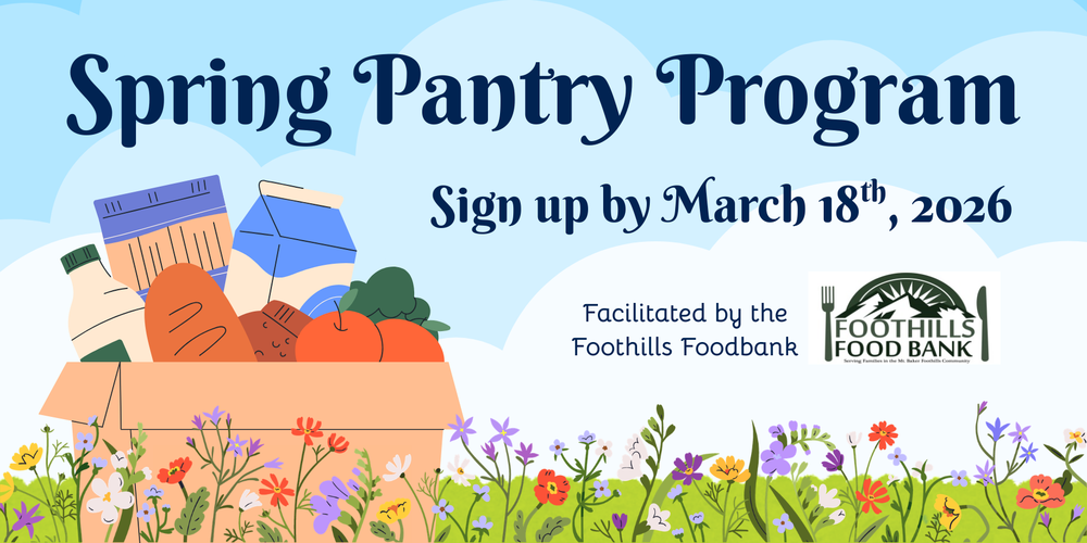 Spring Pantry Program 2026