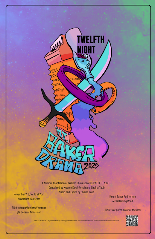 Twelfth Nigh drama poster