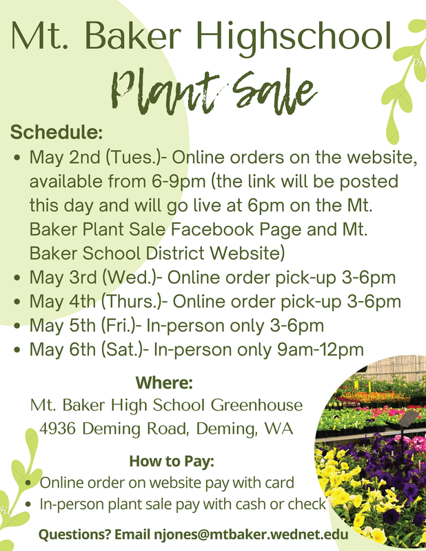 Plant Sale Marketing Flyer 2023