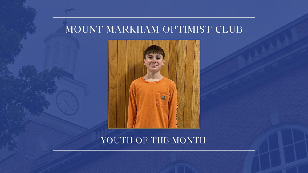 Youth Optimist of the Month April 2026