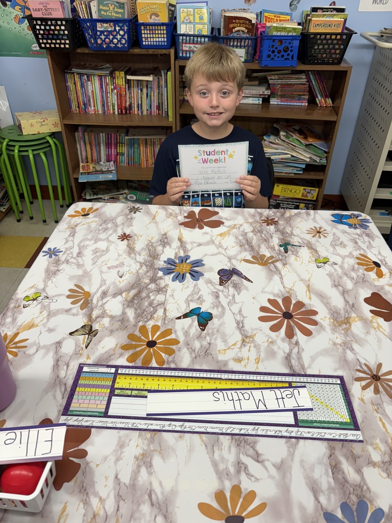 Student of the Week (8/25-8/29)
