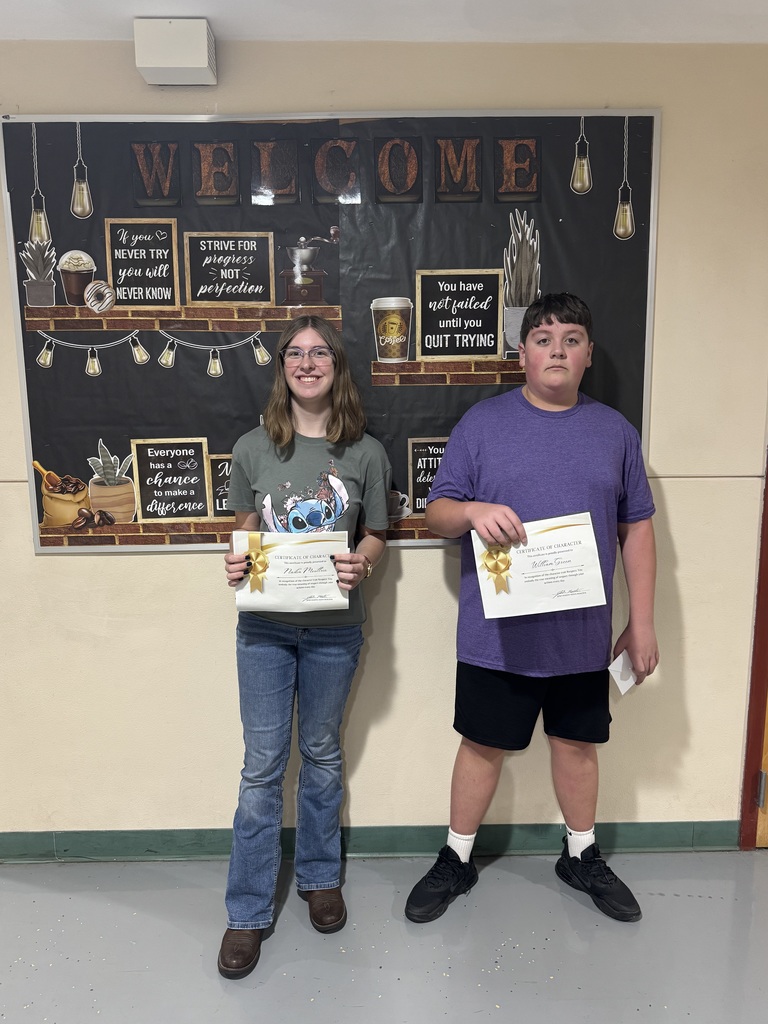 HS Character of the Month Winners