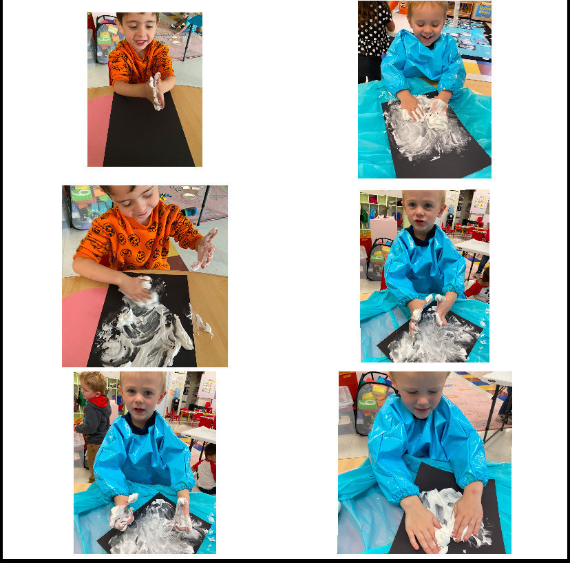 Pre-School Foam Painting