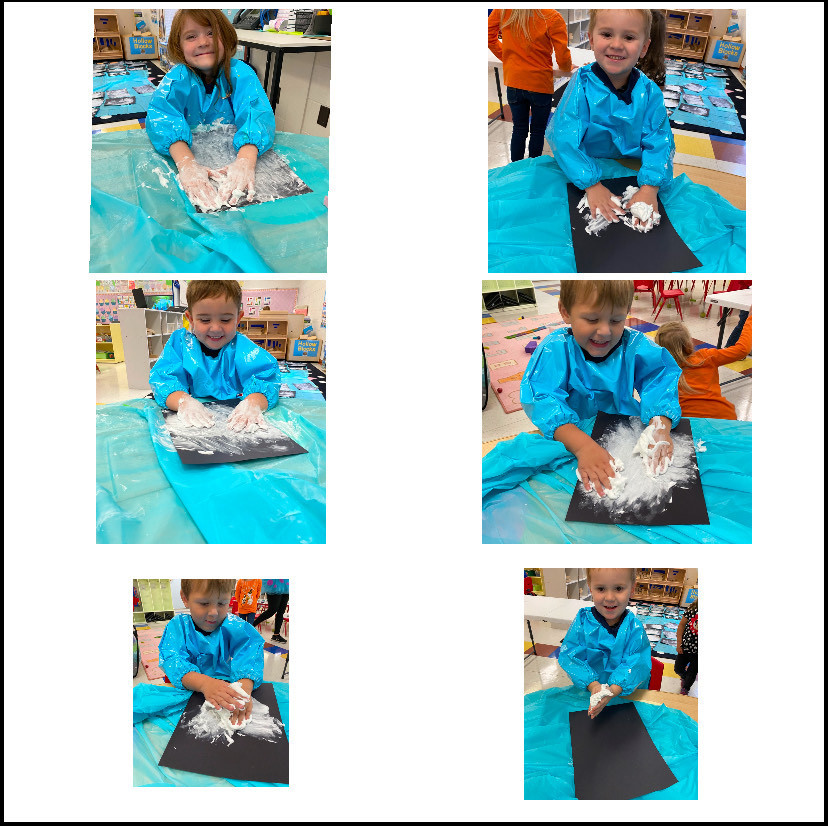 Pre-School Foam Painting