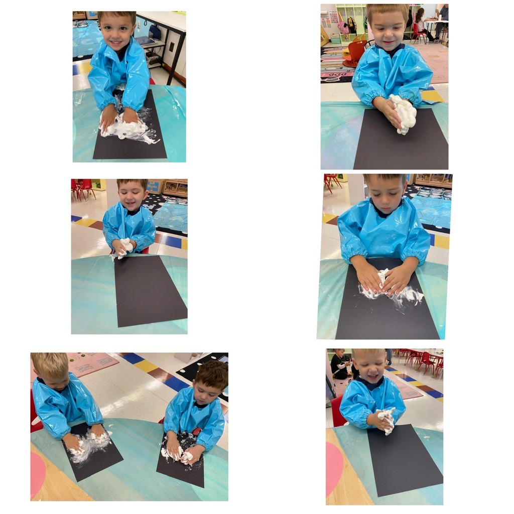 Pre-School Foam Painting