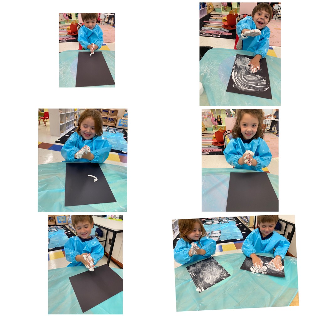 Pre-School Foam Painting